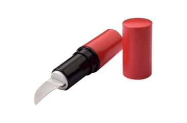 Image of Femme Fatale Lipstick Fixed Blade Knife, 1 in, 3Cr13 Stainless Steel Stainless Steel, Drop Point, Red, FF-273RD