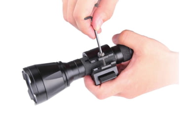 Image of Fenix ALG-00, Picatinny Rail Mount, Fits Any Flashlight with Diameter of 0.9-1.02, Anodized Finish, Black