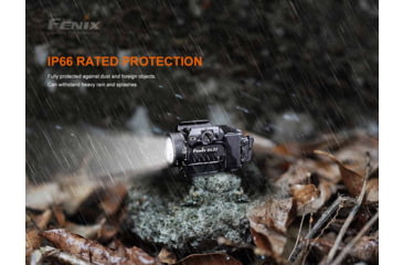 Image of Fenix GL22, Weapon Light, White LED with Red Laser, 750 Lumens, 2.64 Long, Fits GLOCK and 1913 Rails, Includes Rechargeable 16340 Battery and USB Type-C Charging Cable