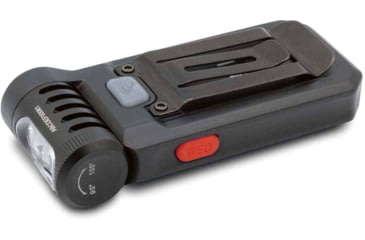 Image of Fenix SW05R-RED Rechargeable 150 Lumens LED Clip On Flashlight, Black, FX-SW05RRed-Black