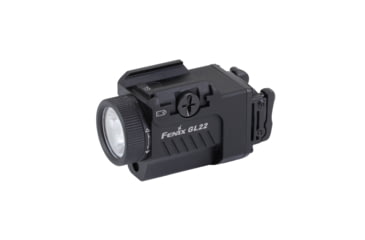 Image of Fenix GL22, Weapon Light, White LED with Red Laser, 750 Lumens, 2.64 Long, Fits GLOCK and 1913 Rails, Includes Rechargeable 16340 Battery and USB Type-C Charging Cable