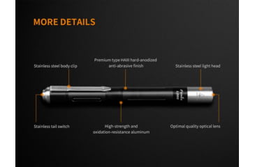 Image of Fenix LD05 V 2.0 CW 2AAA Handheld Flashlight, LD05V2CW