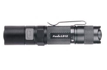 Image of Fenix LED Flashlight with Battery, Black, 125 LD12G2BK-B