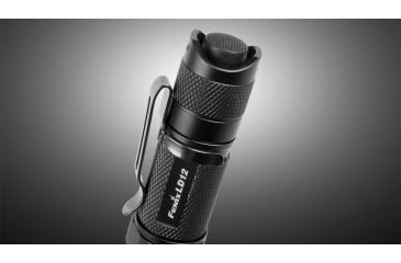 Image of Fenix LED Flashlight with Battery, Black, 125 LD12G2BK-B
