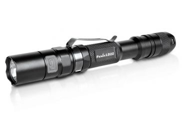 Image of Fenix LED Flashlight with Battery, Black, 215 LD22G2BK-B