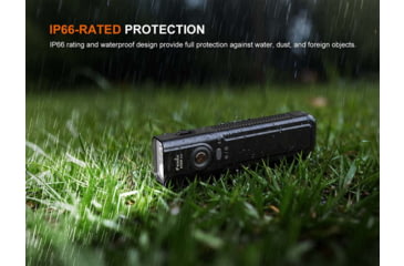 Image of Fenix Lighting E06R PRO Lithium Ion 1600 Lumens Luminus SST20 LED, Luminus SFT25 LED Flashlight, Black, E06RPRBK