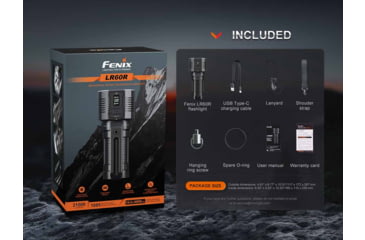 Image of Fenix Lighting LR60R Lithium Ion 21000 Lumens Flashlight