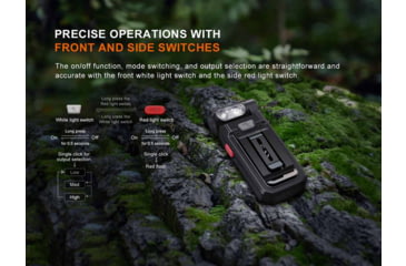 Image of Fenix Lighting SW05R-RED Lithium Ion 150 Lumens Flashlight