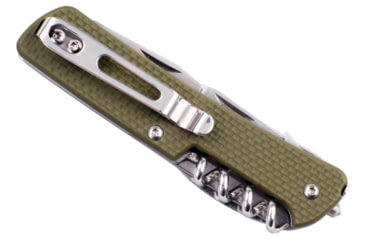 Image of RUIKE M51 Multifunction Knife, 2.79in, 14C28N Stainless Steel, Clip Point, Plain Blade, Green, M51-G