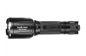 Image of Fenix Red LED Flashlight CREE XP-G2 LED CREE XP-E2 Red LED 1000 Lumens, Black FENIX-TK25-RED