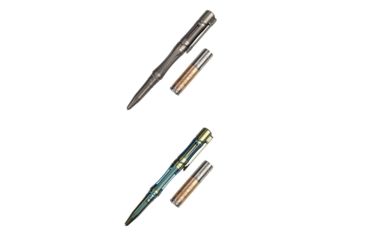 Image of Fenix T5 Ti Tactical Pen and 15th Anniversary Limited Edition LED Flashlight Set, Space Grey, Storm Blue