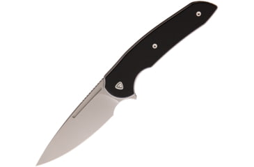 Image of Ferrum Forge Knife Works Stinger Linerlock Folding Knife, Black, Black G10 handle, STINGER BLACK