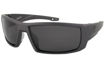 Image of Filthy Anglers Delta Sunglasses - Mens, Matte Graphite Frame, Smoked Polarized Lens, DELMGR01P
