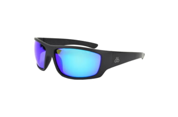 Image of Filthy Anglers Tenkiller Polarized Sunglasses w/Blue Mirror, Matte Black, TENMBK01P-B