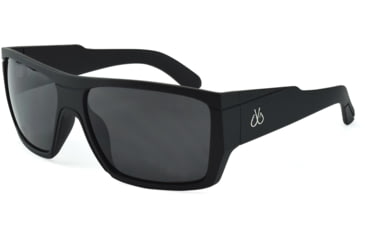 Image of Filthy Anglers Webster Polarized Sunglasses - Mens, Matte Black Frame, Smoked Polarized Lens, WEBMBK01P
