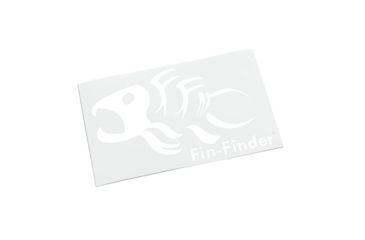 Image of Fin-Finder Decal, White 81056