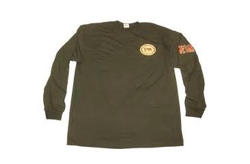 Image of Final Approach Long Sleeve T-Shirt - Olive, Large 480306