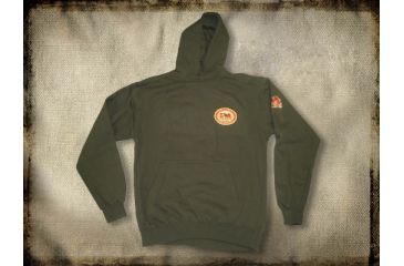 Image of Final Approach Olive Hooded Sweatshirt, Color: Olive