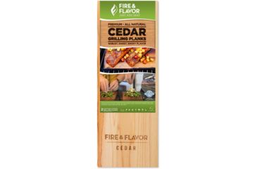 Image of Fire &amp; Flavor Cedar Grilling Plank, 15 in., Brown 1001644