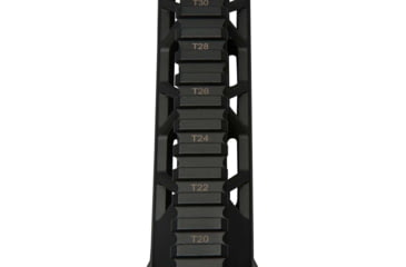 Image of OpticsPlanet Exclusive Refurbished, Firefield Fringe 10in Carbon M-LOK Rail, Carbon fiber composite, Black, FF34070