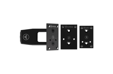 Image of Firefield RA-45 Modular 45 Degree Offset Red Dot Sight Mount, Black, FF34012
