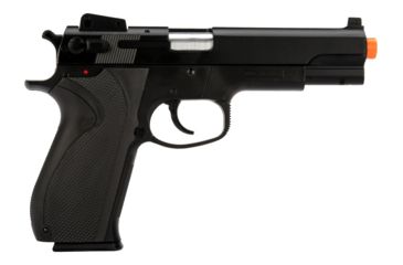 Image of Firepower .45 Spring Powered Airsoft Pistol w/Metal Slide by Softair, Black, Small, 16105 / SAKACZ141FAQ