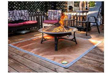 Image of Fireside Outdoor Ember Mat, 68in x 60in, CDEM72