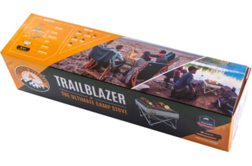 Image of Fireside Outdoor Trailblazer Portable Fire Pit &amp; Grill, 12 in, CB005