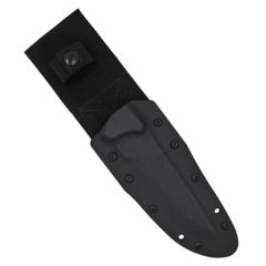 Image of First Edge Elite Field Fixed Blade Knife Fine Edge, Elmax Bead Blast Blade, Coarse Black 5150-BBB