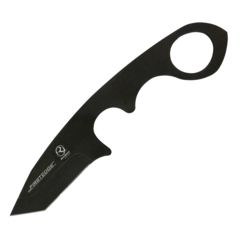 Image of First Edge HR-2 Ryan Hoover Tanto Fine Edge Fixed Blade Knife, Elmax Oxide Blade, Black, Tanto Medium Size, 4250