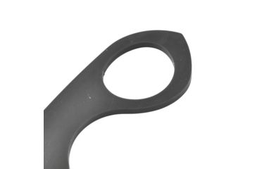 Image of First Edge HR-2 Ryan Hoover Droppoint Fine Edge Fixed Blade Knife, Elmax Oxide Blade, Black, Droppoint Medium Size, 4350