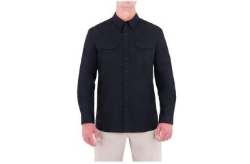 Image of First Tactical Mens Specialist Tactcl Ls Sh, Black, 4XL Regular 111003-019-4XL-R