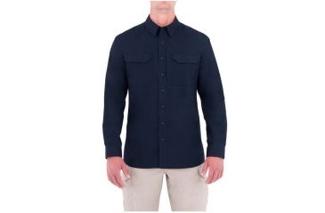 Image of First Tactical Mens Specialist Tactcl Ls Sh, Midnight Navy, 4XL Regular 111003-729-4XL-R