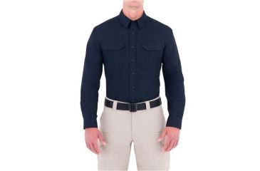 Image of First Tactical Mens Specialist Tactcl Ls Sh, Midnight Navy, 4XL Regular 111003-729-4XL-R