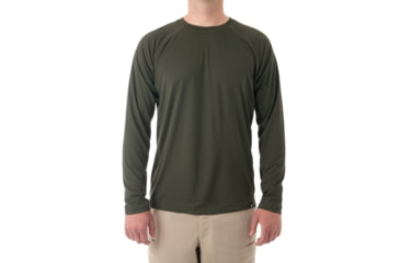 Image of First Tactical Performance Long Sleeve T-Shirt - Mens, Regular, OD Green, 4XL, 111504-830-4XL-R