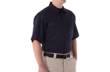 Image of First Tactical V2 BDU Short Sleeve Shirt - Mens, Midnight Navy, 2XL, R, 112009-729-XXL-R