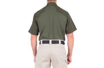 Image of First Tactical V2 Pro Performance Short Sleeve Shirt - Mens, OD Green, 3XL, T, 112012-830-3XL-T
