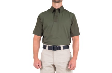 Image of First Tactical V2 Pro Performance Short Sleeve Shirt - Mens, OD Green, 3XL, T, 112012-830-3XL-T