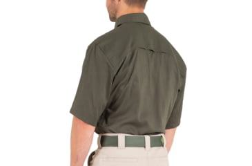 Image of First Tactical V2 Tactical Short Sleeve Shirt - Mens, OD Green, Small, R, 112007-830-S-R