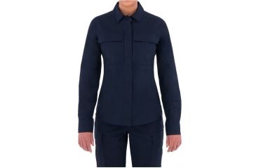 Image of First Tactical Womens Specialst Bdu Ls Shrt, Midnight Navy, Extra Small Regular 121002-729-XS-R