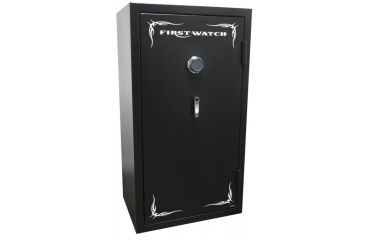 Image of First Watch Black Hills 24 Gun Fire Resistant Mechanical Safe, Black, Large BH50126240