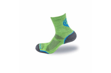 Image of Fish Monkey Mini Crew Guide Series Socks, Lime, L, SM225-LME-L