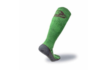Image of Fish Monkey OTC Back Country Series Mediumweight Over The Calf Socks, Sage, L, SM325-SGE-L