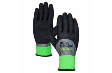 Image of Fish Monkey Winter Gripper Glove, Hi-Vis Green, L/XL, FM51-WIN