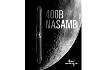 Image of Fisher Space Pen Bullet Space Pen w/ NASA Meatball Logo, Matte Black, 400B-NASAMB