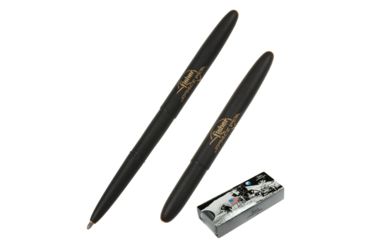 Image of Fisher Space Pen Bullet Space Pen with Logo Matte Gift Boxed, Black 400BFSP