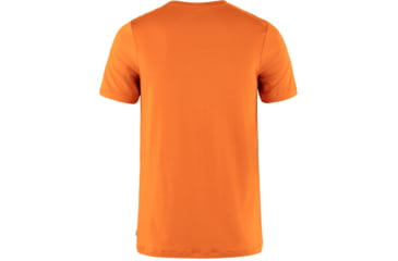 Image of Fjallraven Abisko Wool Short Sleeve - Mens, Sunset Orange, Extra Large, F87193-207-XL