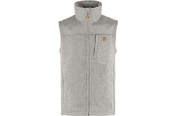 Image of Fjallraven Buck Fleece Vest - Mens, Grey/Melange, Small, F81727-020-999-S