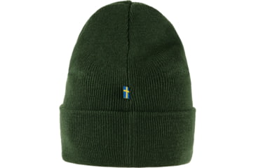 Image of Fjallraven Classic Knit Hat, Deep Forest, One Size, F77368-662-OneSize