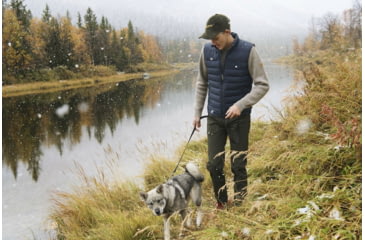 Image of Fjallraven Greenland Re-Wool Crew Neck - Mens, Dark, Medium, F87227-356-M